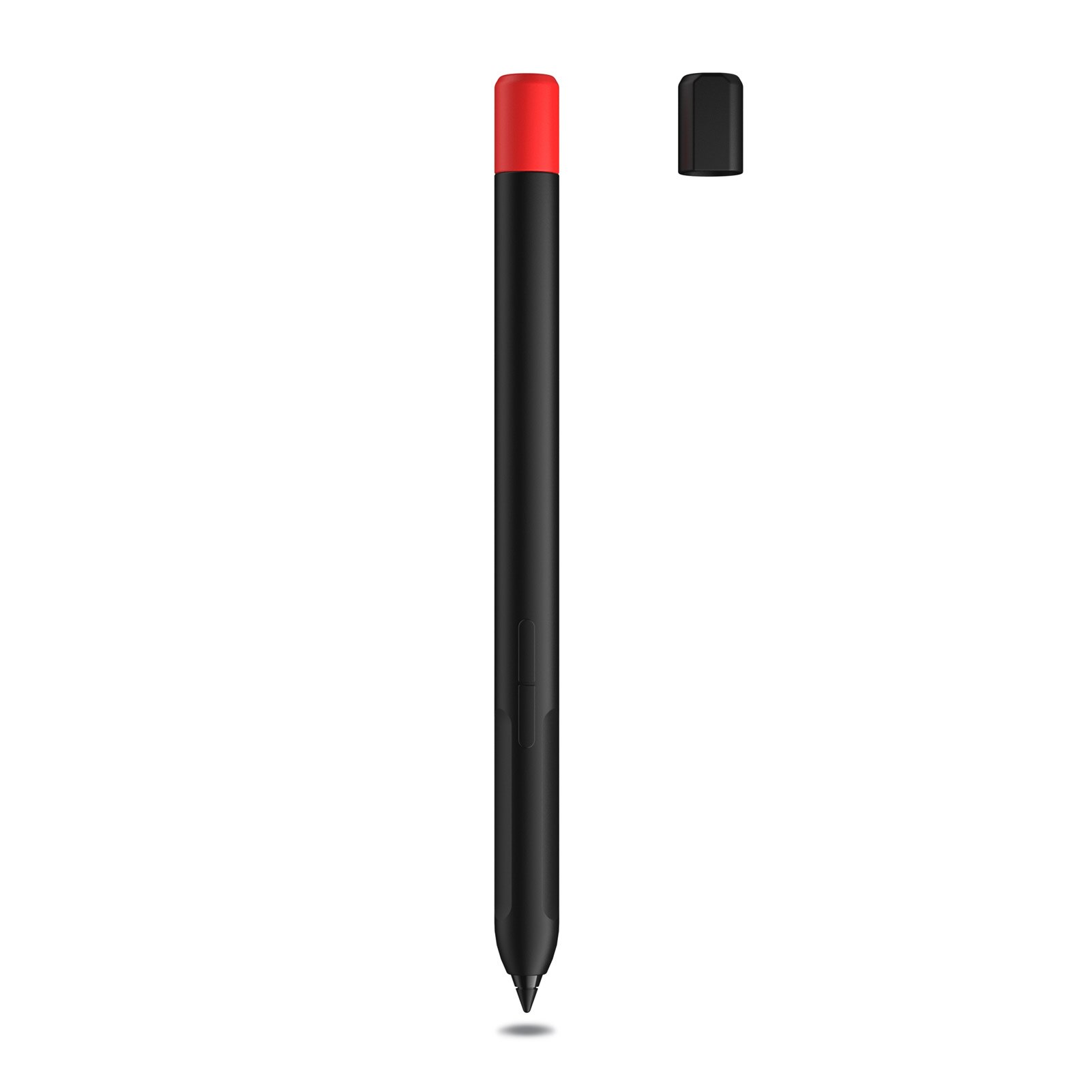 Smart Pen Case For Xiao Mi Smart Pencil Silicone Cover Sleeve Touch Pen Protective Skin Grip And Tip Cap Accessories For Pro 5: black