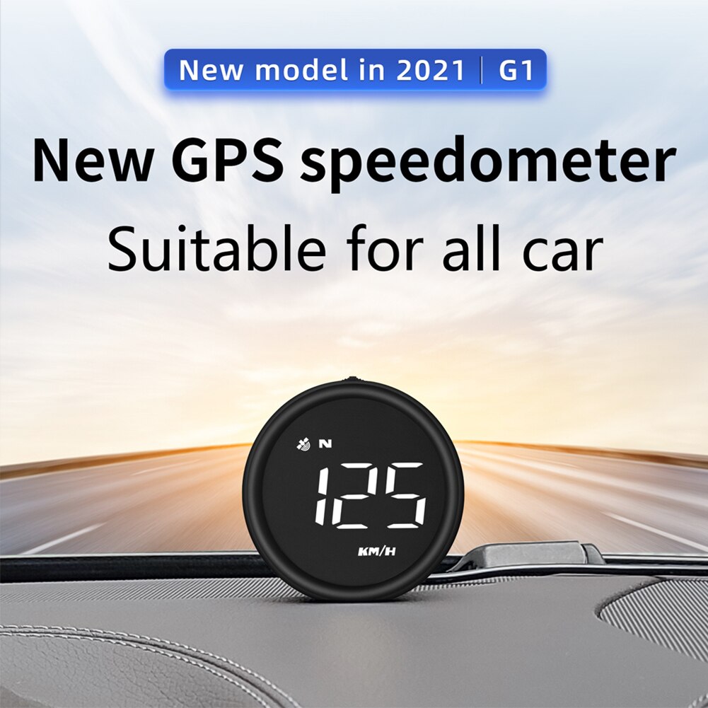 Universal Car HUD GPS Speedometer Speedometer Head Up Display Digital Over Speed Alert Windshield Projetor Auto Navigation