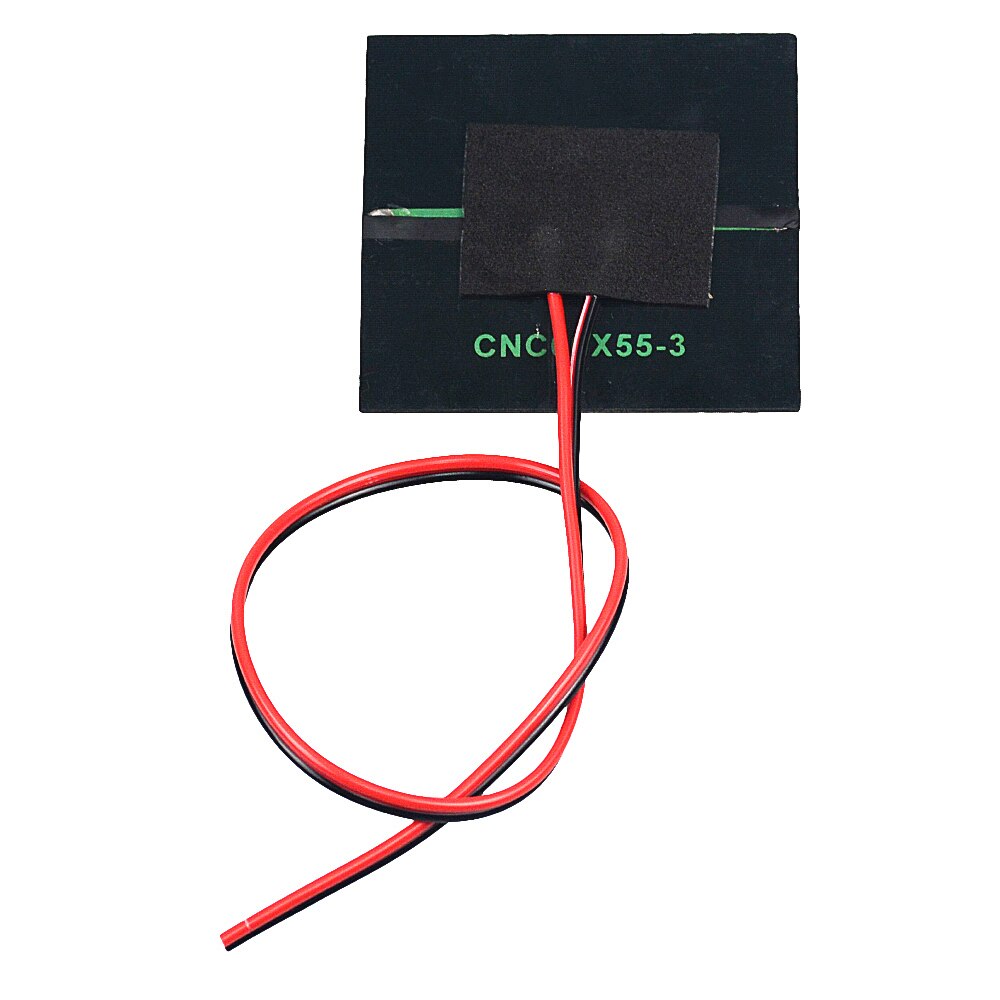 1PCS 3V 150mA 0.45W Solar Panel With 30CM Wire Mini Solar System DIY For Battery Cell Phone Charger