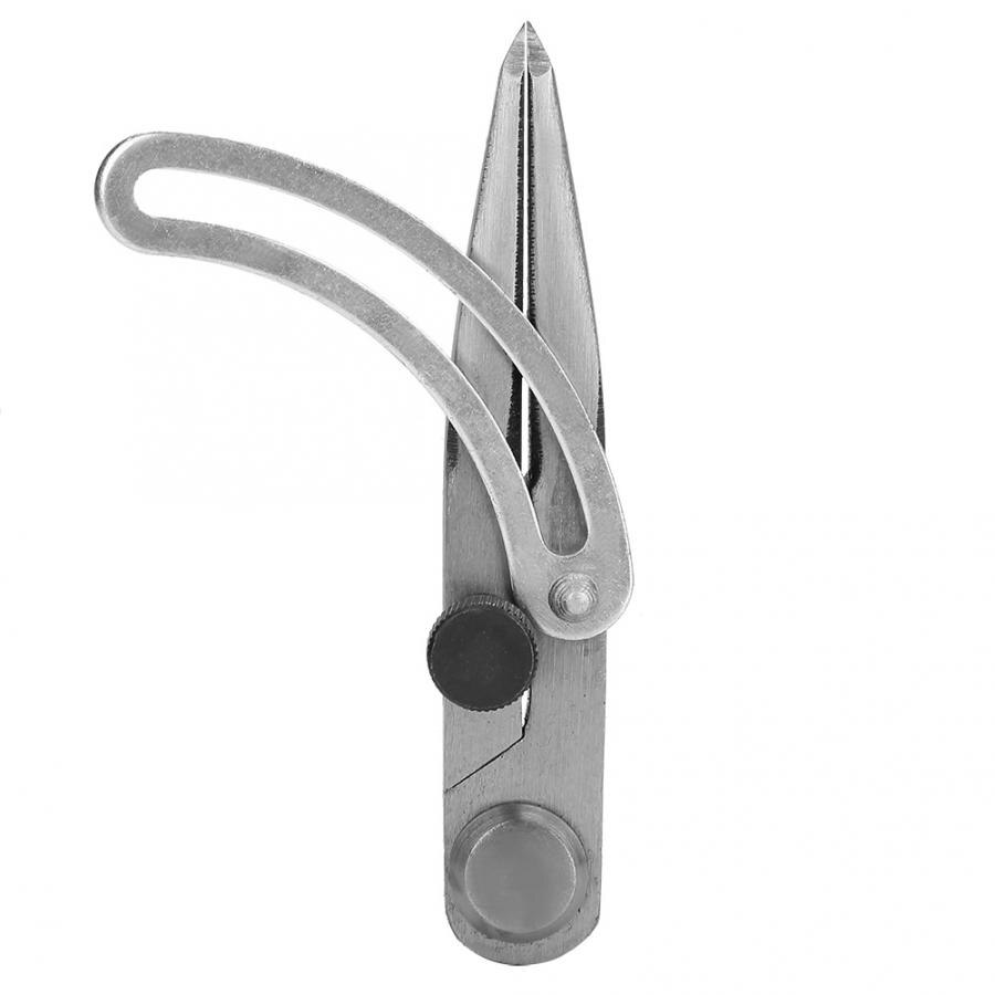 Leather Scriber Spacing Compass Marking Tool Leather Craft Line Drawing Rotating Tool: 100mm