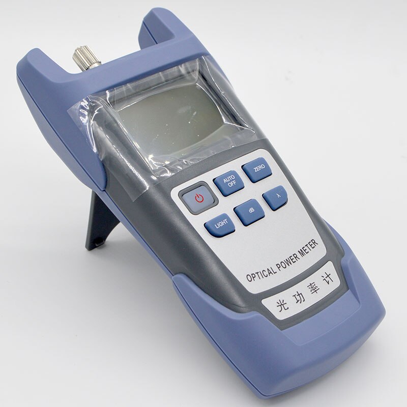 Handheld Optical Fiber Power Meter-70 ~ + 10dBm 10 km Met FC/SC Adapter Golflengte bereik 800-1700 nm Speciale Verkoop