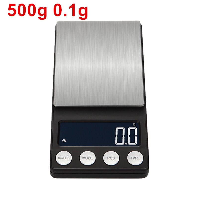 500g/0.1g 200g/0.01g Digital Scale Balance Weighing Scale Electronic kitchen scale with tray Stainless Steel Jewelry 40% off: light yellow