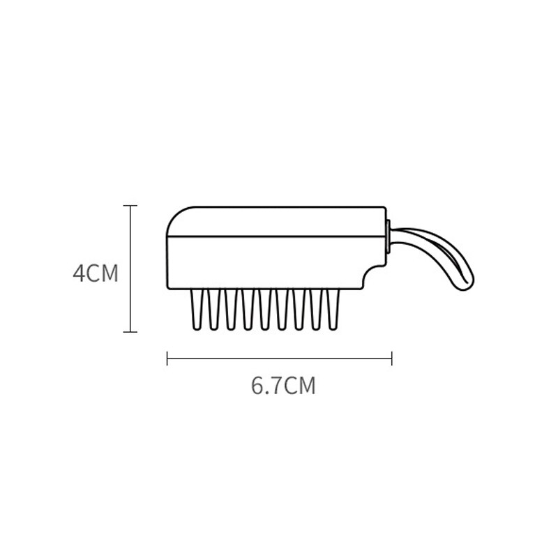 Pet Dog Bath Brush Comb Silicone SPA Shampoo Massage Brush Shower Hair Removal Comb For Dogs Cats Cleaning Grooming Tool