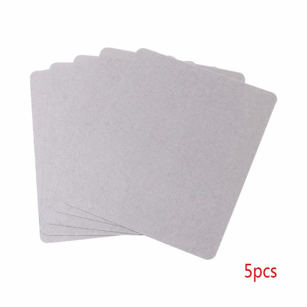 5Pcs Mica Plaat Lakens Magnetron Vervangen Deel 120X150Mm Universele Voor Midea
