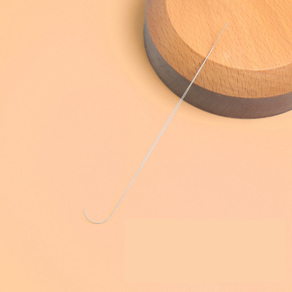 1/3 Pcs Curved Beading Needles Stainless Steel Curved Beading Needles For DIY Jewelry Making Sewing Tools: 1pcs C