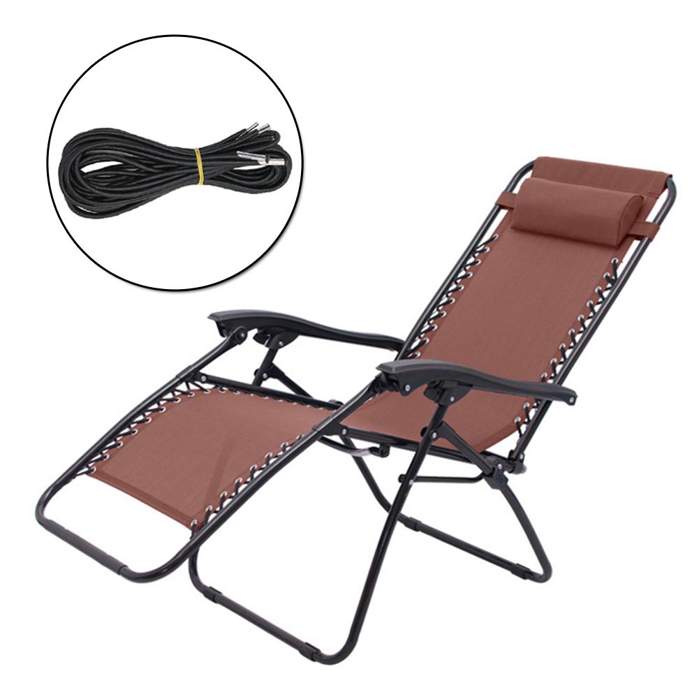 Stol reb folde elastik reb elastisk bælte liggestol udskiftning reb liggestol universal blonder have strand relax runde