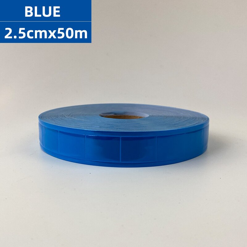2.5cmX5m Reflective lattice band clothes safety warning sign sewing reflective strip reflective material for traffic use: 2.5cmX5m blue