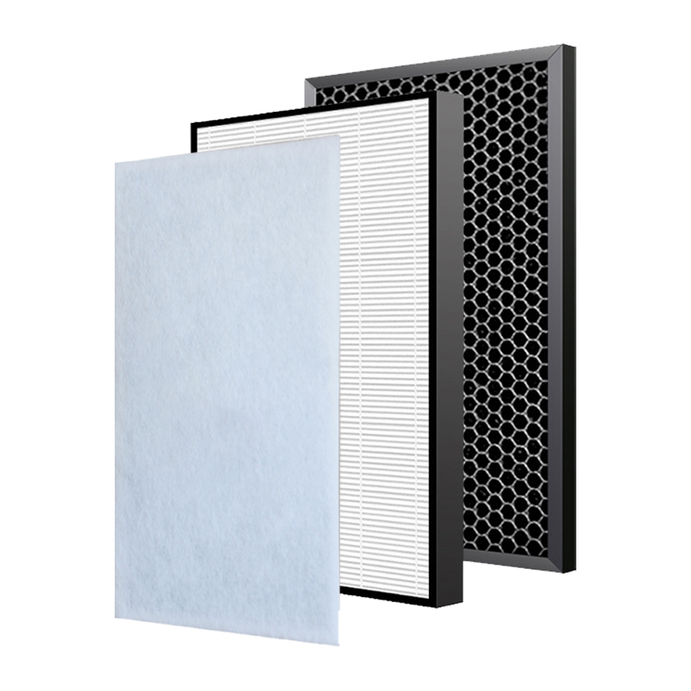 Filtro HEPA de repuesto y filtro de carbón para purificador de aire iClima, LUX-8000W: Default Title