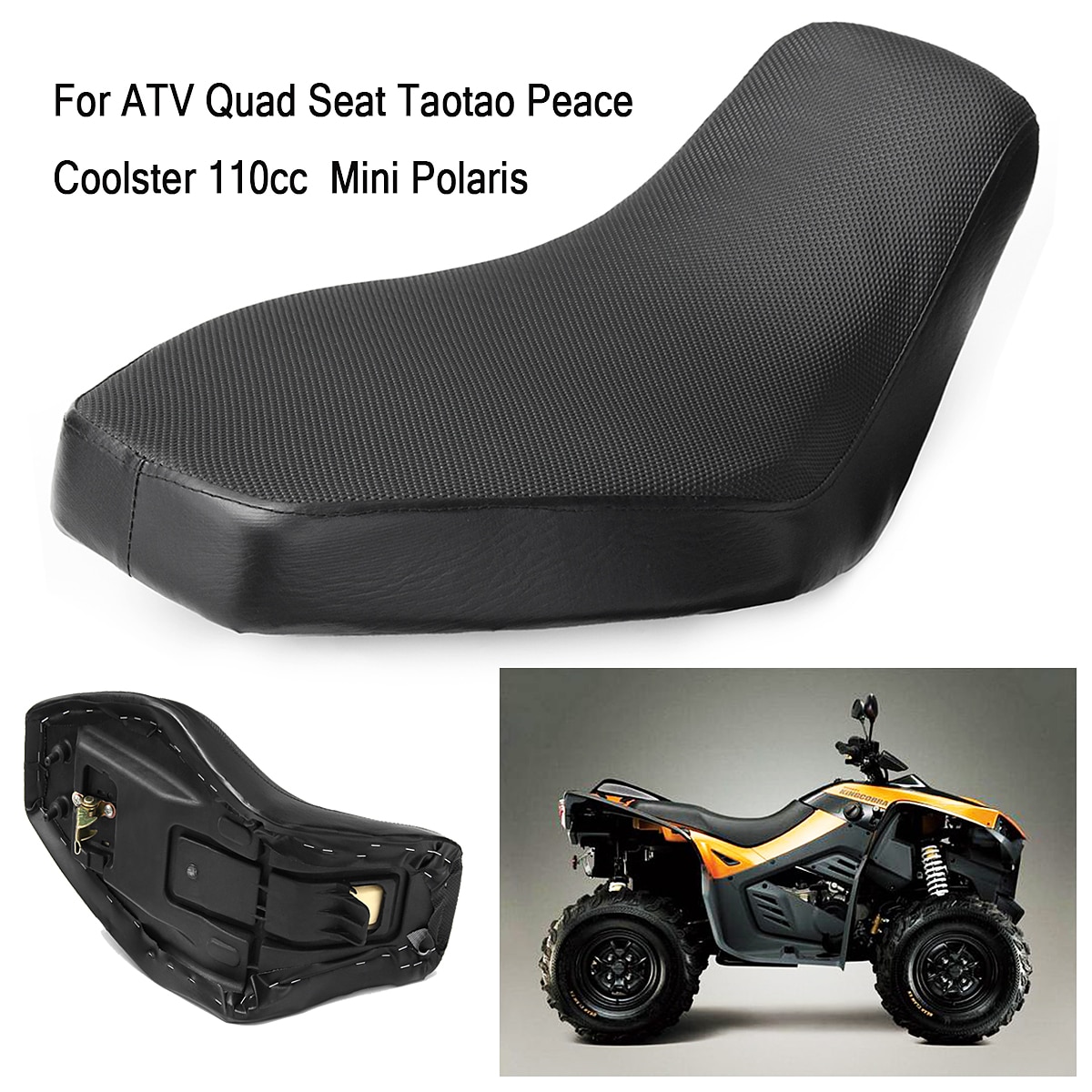 Schaum Quad Sitzkissen Abdeckung Für freundlicher Mini/Polaris ATV Quad Sitz Taotao Frieden Coolster 110cc