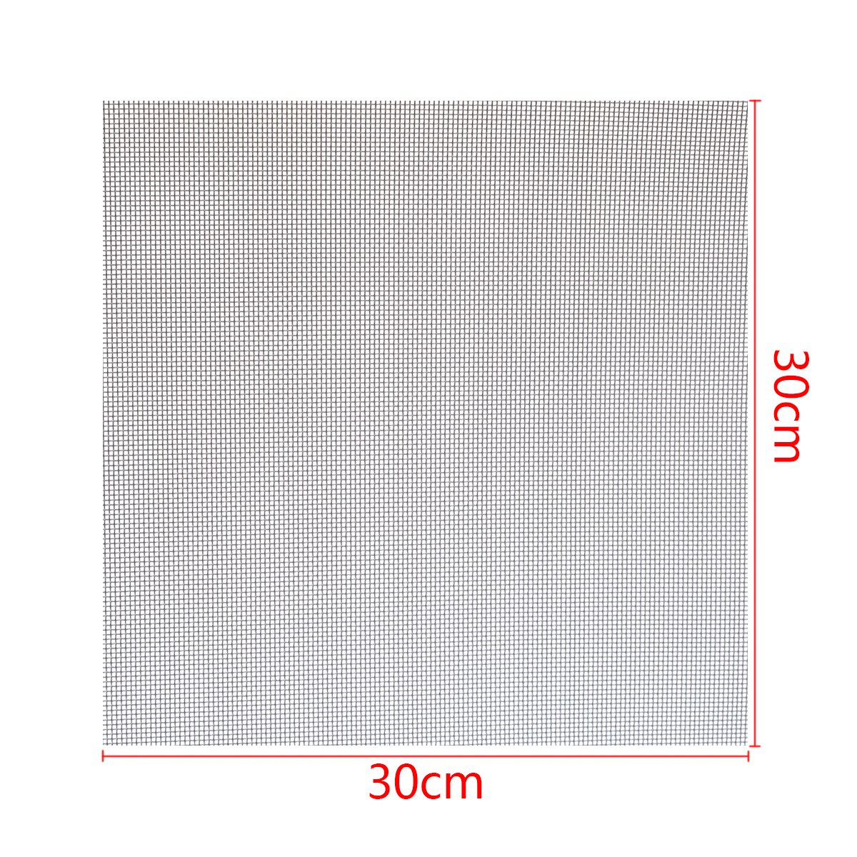 1Pcs 60 Mesh 304 Stainless Steel Filtration Woven Wire Mesh Cloth Screen 30x30cm with Weather Resistance For Industry Tools