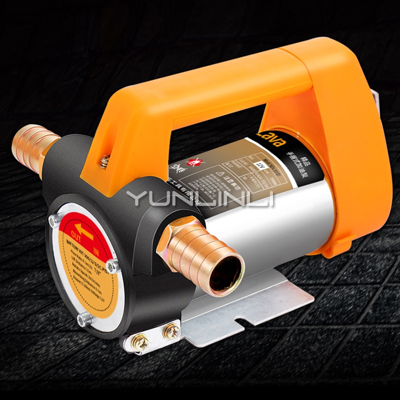 Fuel Transfer Pump 12V24V/380W 220V/500W Electric Auto Oil Transfer Pump DC / AC Kerosene Diesel Pump Tanker Oil Extractor