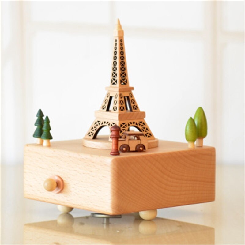 ByShane - Innovatieve Carrousel Dansend Meisje Muziekdoos Voor Tafeldecoratie Thuis Cadeauidee