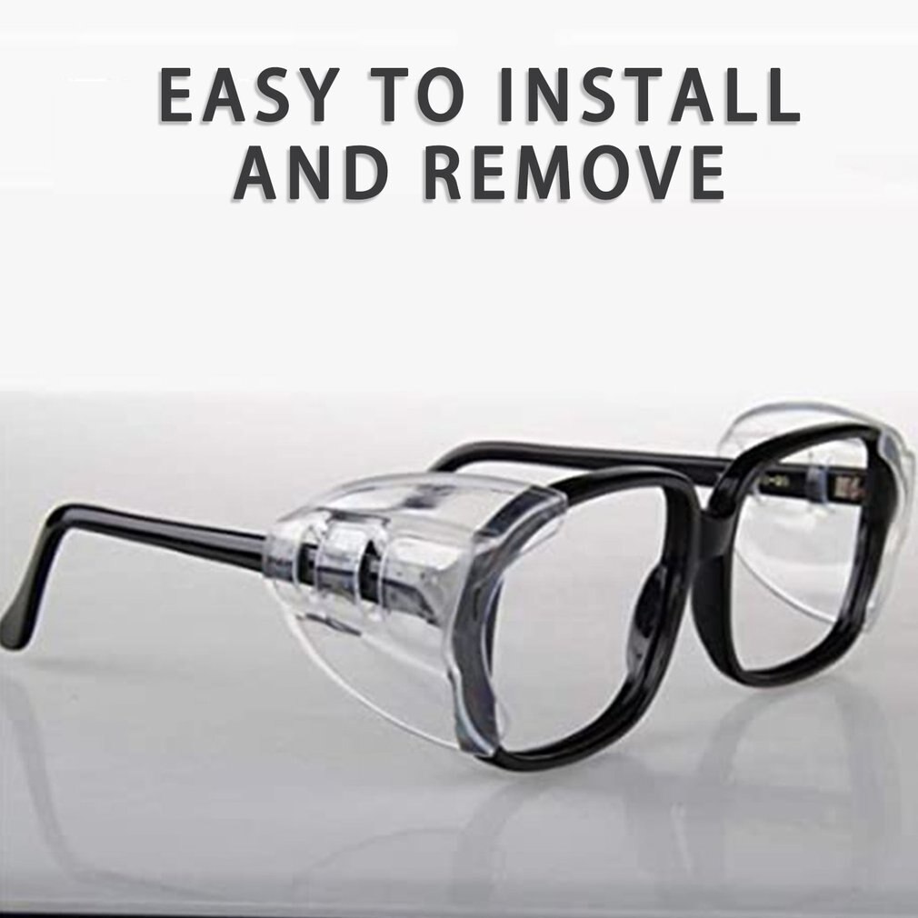 Tpu Bril Beschermende Vleugels Flank Bescherming Bijziendheid Bril Side Beschermende Vel Splash-Proof Vleugels