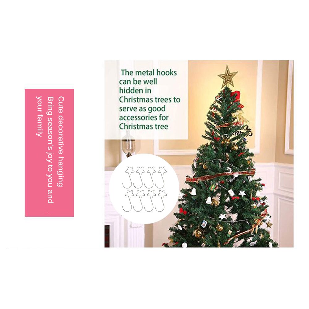 20Pcs Diy Mini Stervormige Haken Stevige Ster Vormige Haken Rvs S-Vormige Hangers Metalen Diy Mini ster Vormige Opknoping