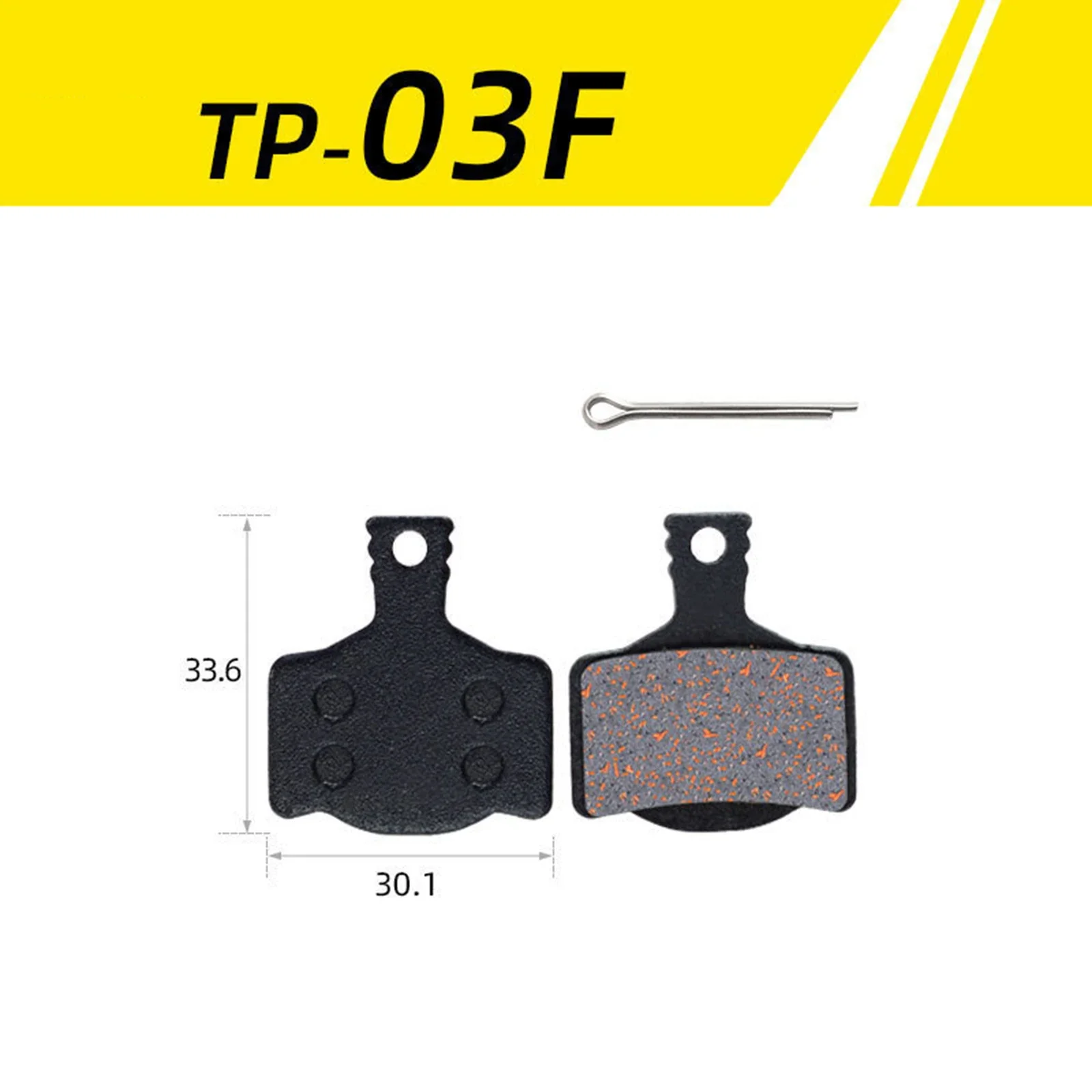Bicycle Disc Brake Pads 1 pair For M446 355 395 BB5 Parts Replacement TP-01B TP-01D TP-01E Convenient Practical Mtb Parts: Navy Blue
