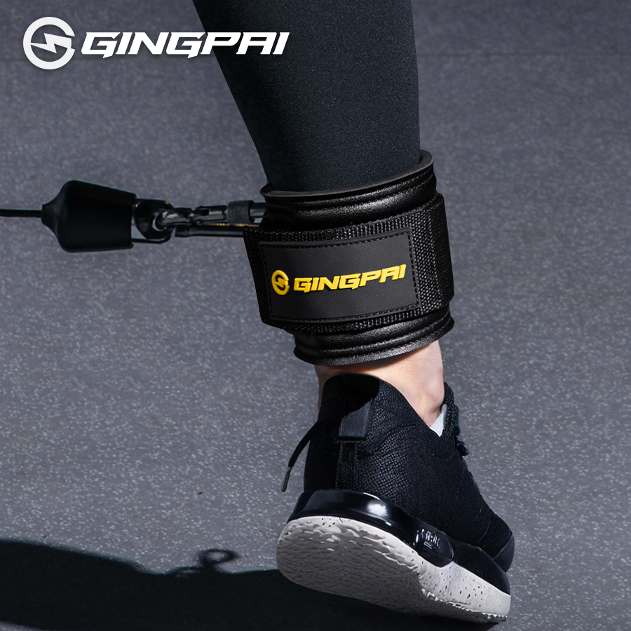 Ankle Strap for Cable Machines and Resistance Bands, Work Out Cuff Attachment for Home & Gym, Glute Workouts - Kickbacks