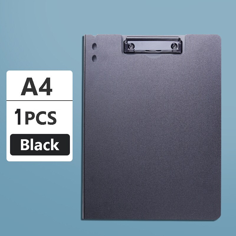 Morandi 4 Colors A4 Clipboard File Folder Filing Note Memo Paper Pad Clip Board Clamp Document Organizer Writing Pad Stationery: 03