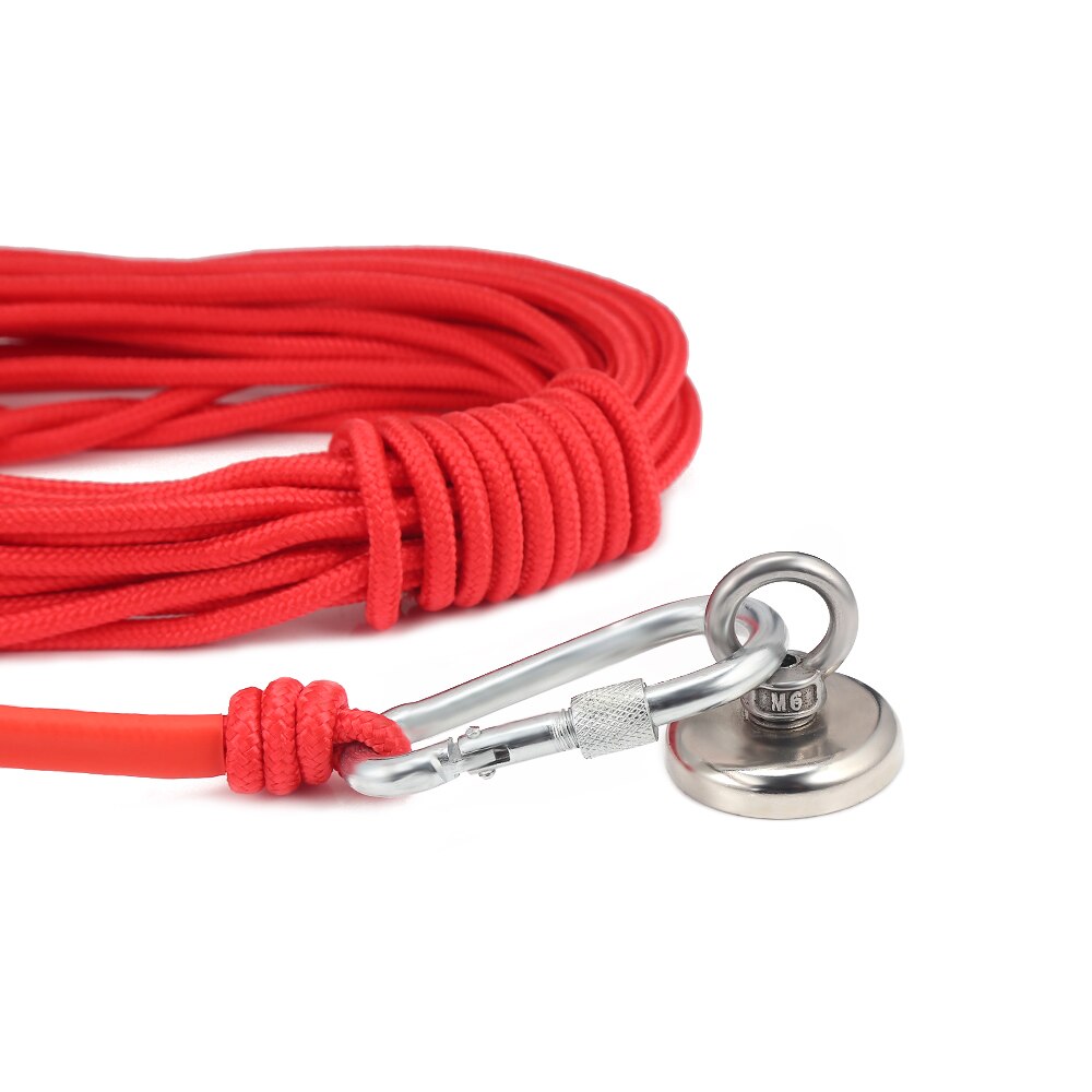 Slepen Touwen Voor Auto Vissen Rescue Veiligheid Touw Klimmen Koord Multipurpose Magneet Met Karabijnhaak