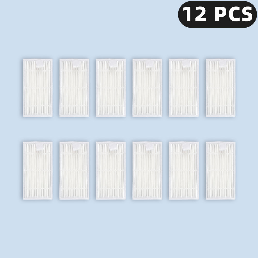 Compatible pour ( iLife V9 / V9 Pro / G9 / G9 Pro / A12 Pro ) pièces de rechange accessoires filtre brosse latérale vadrouille sac à poussière en tissu: MULTI