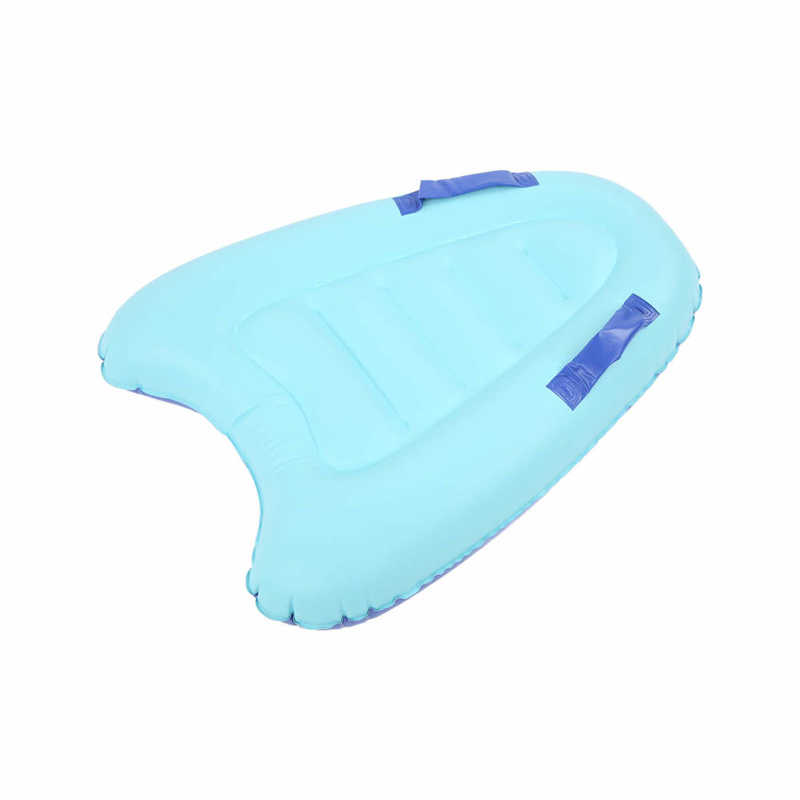 Children Inflatable Board Nonslip Handle Double Sided PVC Inflatable Floating Surfboard for Summer for Beach