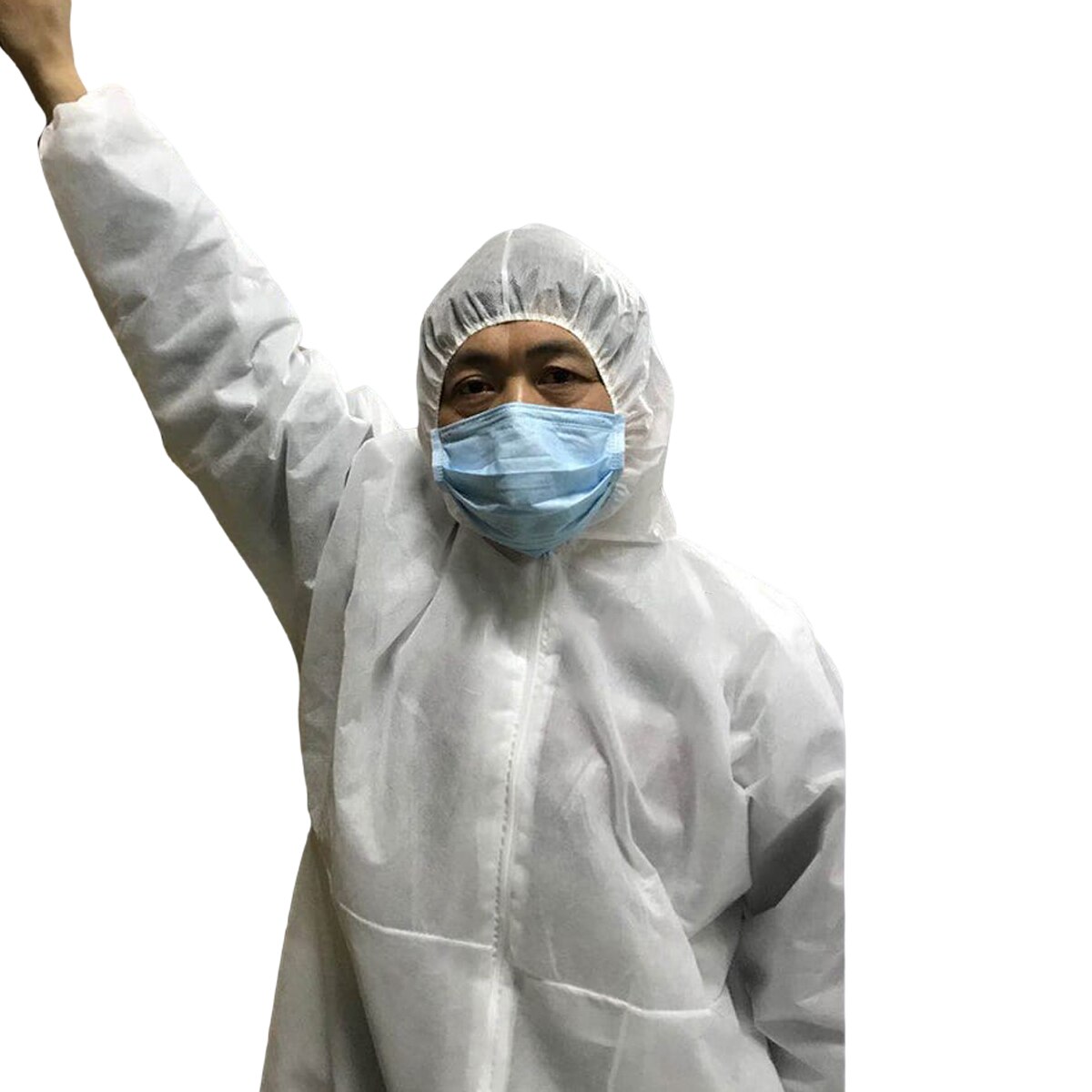 SMS Non-woven Disposable Coveralls Factory Anti Dust Protective Suit Clothing Safety Hazmat Suit Hospital Safety Clothing