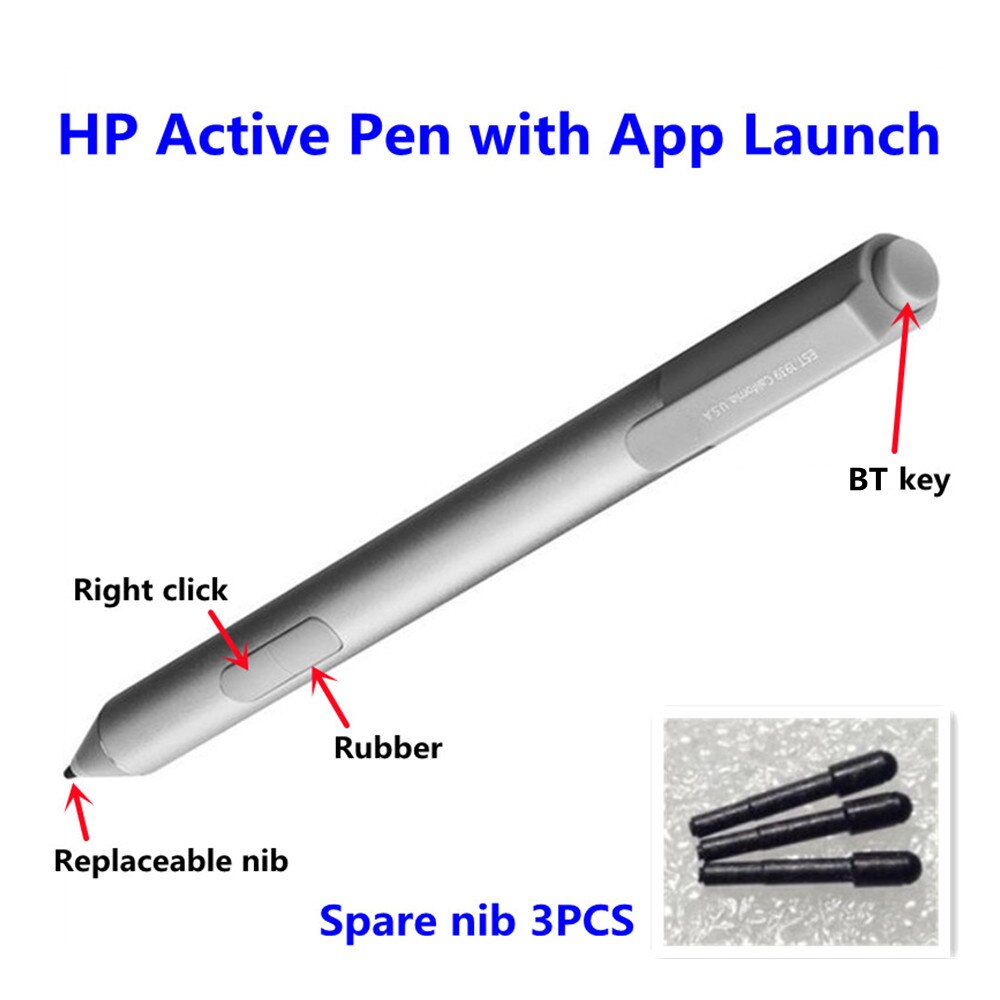 4096 levels Original Stylus Pen for HP ELITE x2 1012-G1/G2,Elitebook 1030/G2 Sprout Pro-G2 X2 612 G2 HP ProBook x360