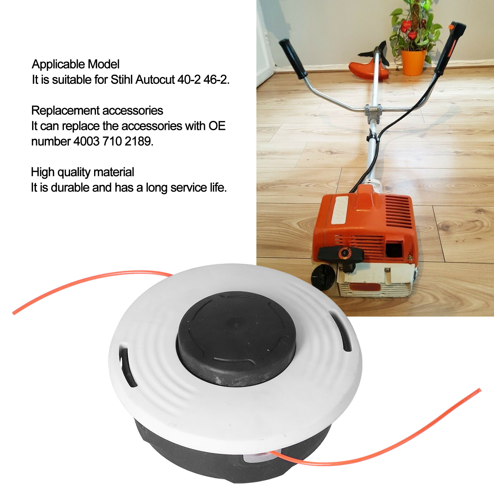 Snaar Trimmer Kop Trimmer Kop Vervanging Voor 40-2 46-2 Fs160 Fs260 Fs310 Fs360 Fs410 Fs410 Fs450 Fs460