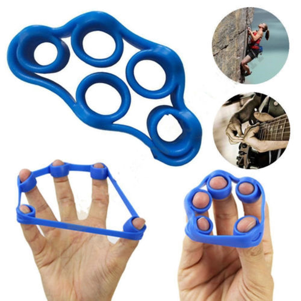 Fidget Toys Stress Hand Finger Strength Exerciser Trainer Strengthener Grip Resistance Band Tension Anxiety Relife Toys