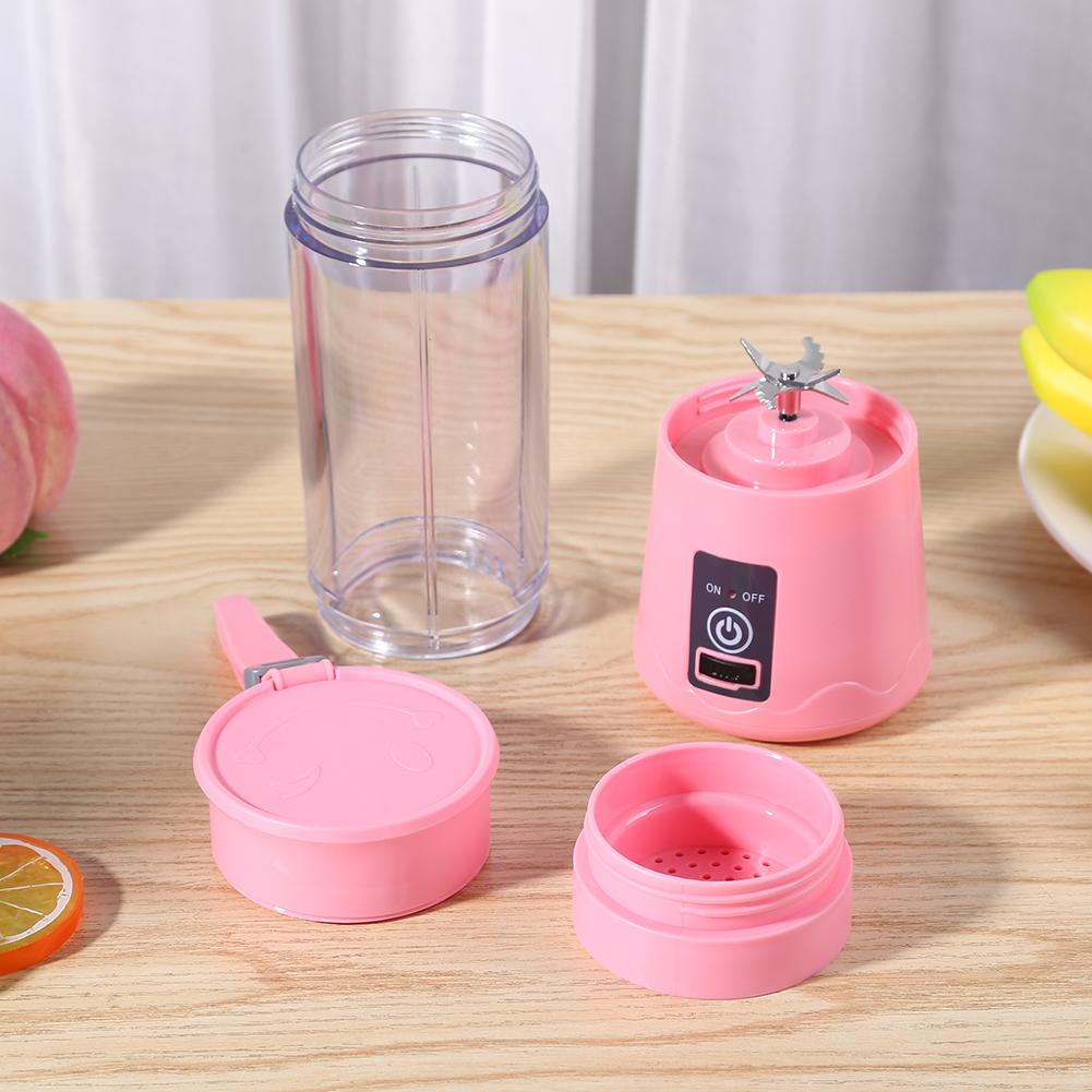Portable Blender USB Mixer Electric Mannual Screw Juicer Machine Smoothie Blender Mini Food Processor Blender Cup Fruit Juicer