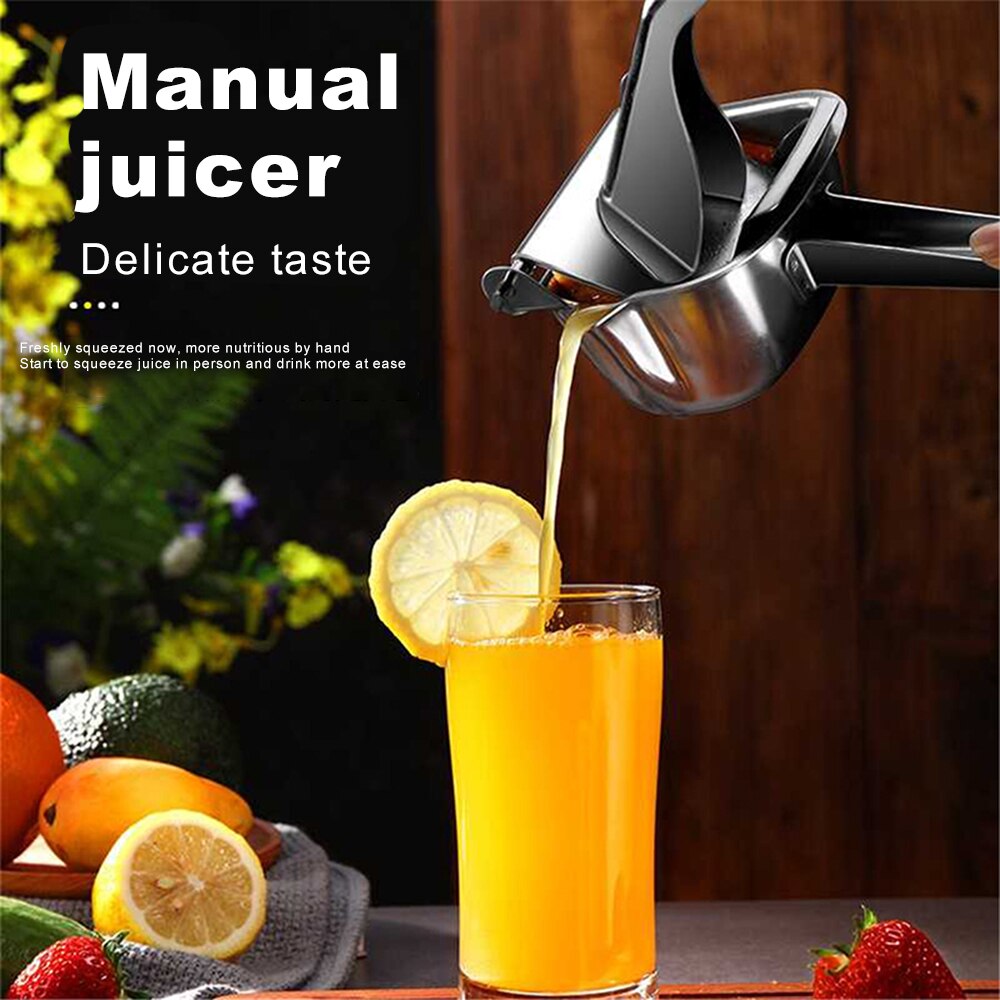 Bärbar citron apelsin manuell fruktjuicer presspress kökstillbehör verktyg handpressad juicemaskin köksprylar