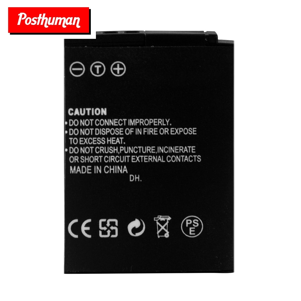 Posthuman Voor Nikon Coolpix S610 S610c S710 S620 S630 S8000 EN-EL12 3.7V 1050Mah Oplaadbare Digitale Li-Ion Camera Batterij