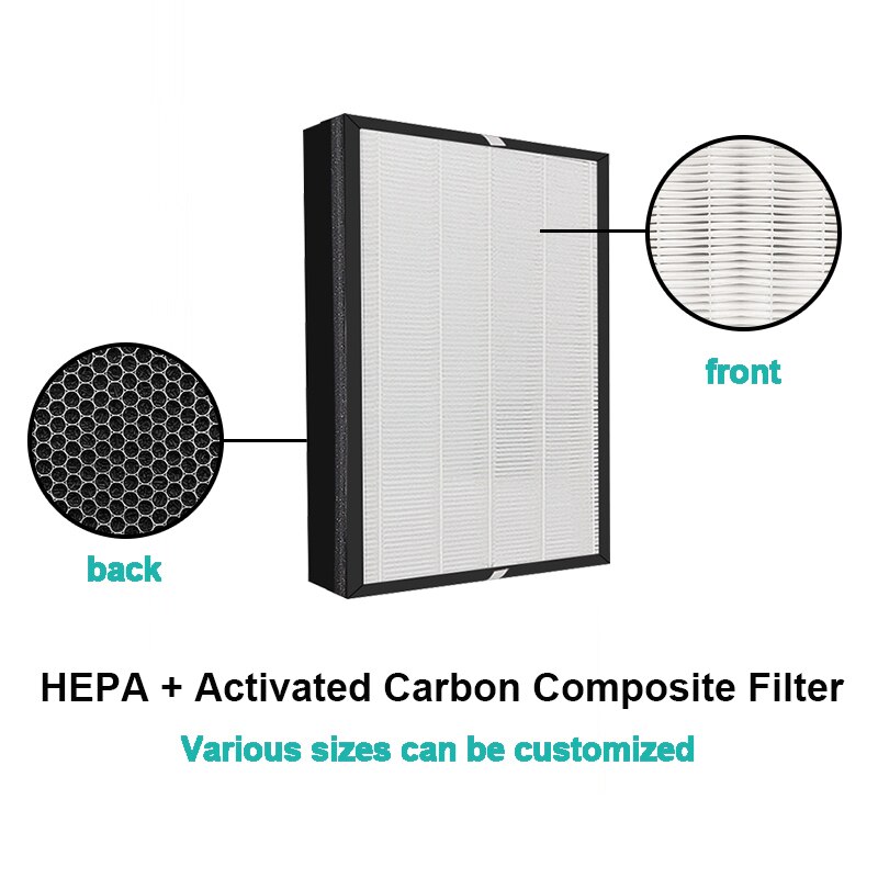 Replacement Air Purifier Hepa and carbon Composite filter for Bork A501 A503 A701 A700 A704 Air Purifier Parts