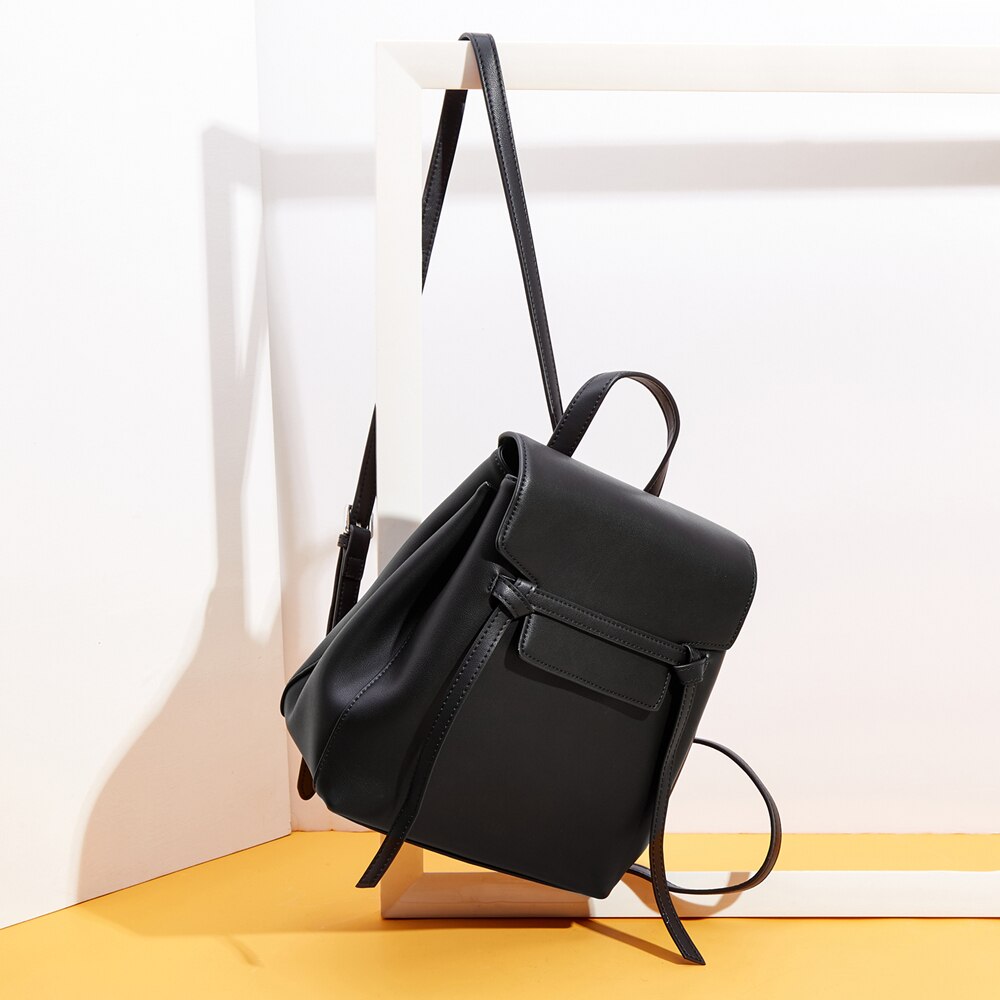 Bisonjs leren damesrugzakken schoudertas reistas dames mochila ipad schooltassen voor meisjes  b1839