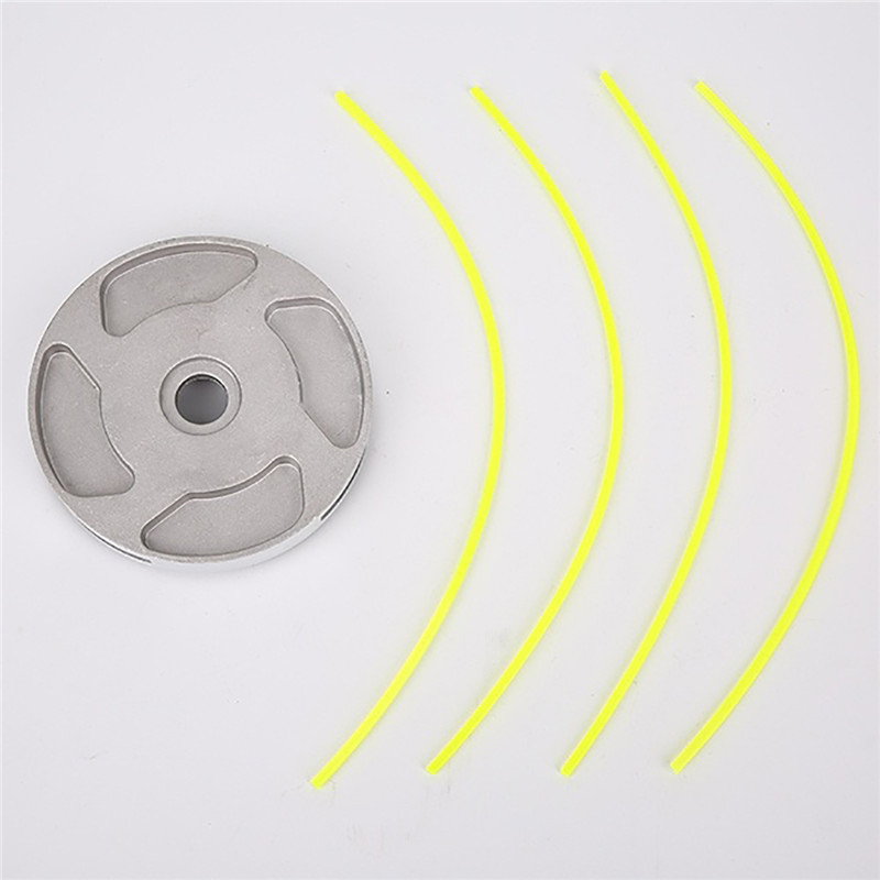 Universal Grass Trimmer Brush Cutter Head Lawn Mower Head String Saw Lawn Mower Spare Part Adaptor Home Garden Cutting Tool