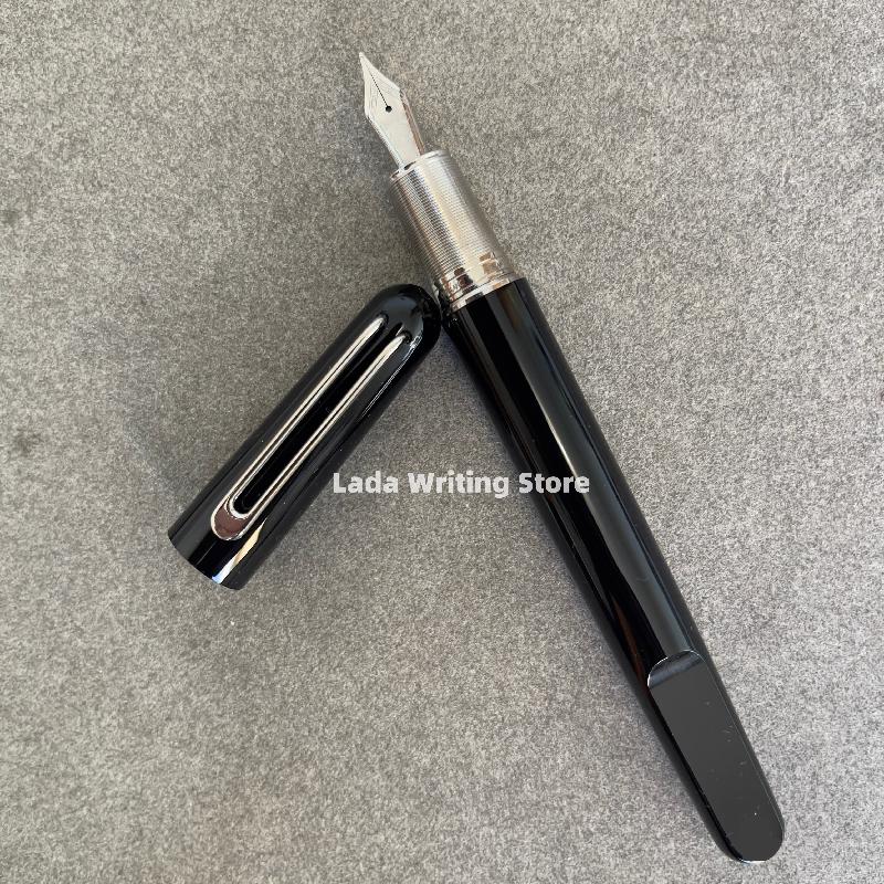 M-series with magnetic cap, fountain pen, rollerball pen, colorful resin holder, beautiful, smooth, writing gifts: Orange / Ef