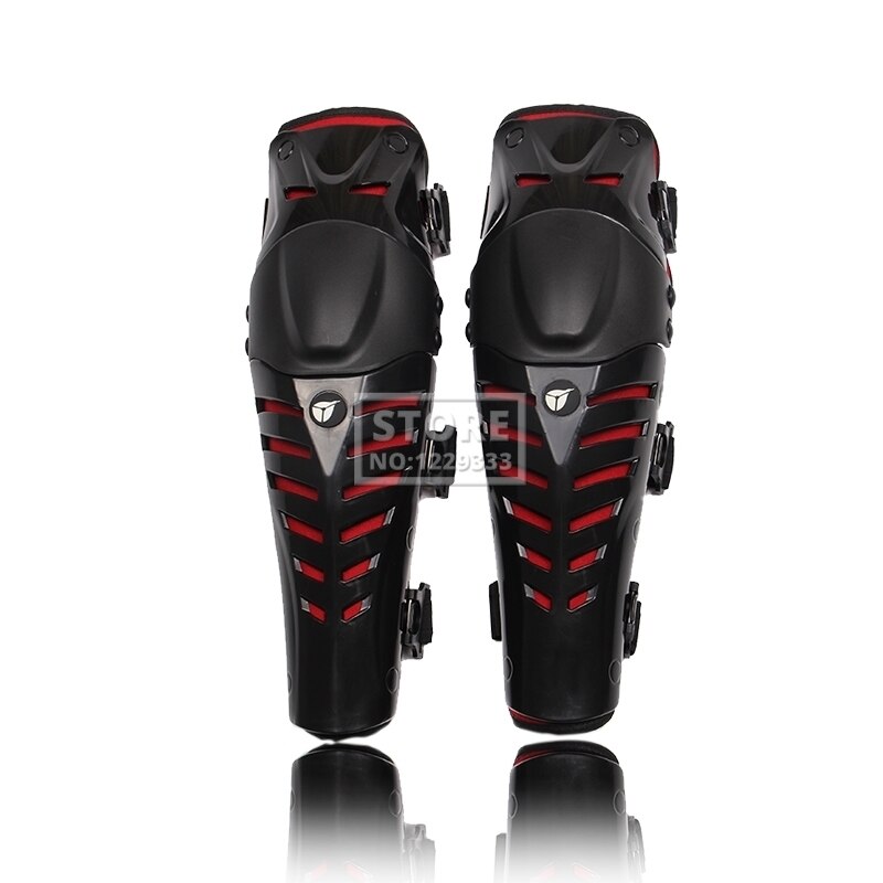 Motorcycle Protection Motocross Elbow Pads Motorcycle Elbow Guard Kneepads Moto Equipement Racing Riding Dirt Bike Protection: Kneepad RED