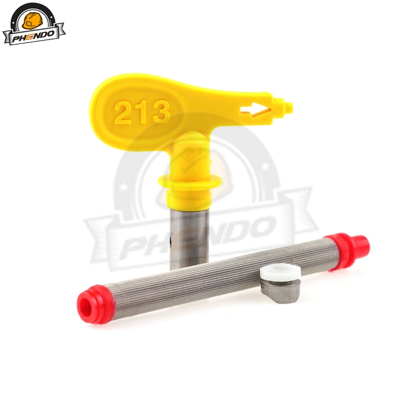 Phendo Tradetip 3 Spray Tip Voor Airless Guns Precisie Sproeikop 109 111 113 209 211 213 215 Airless Nozzle houder Tip