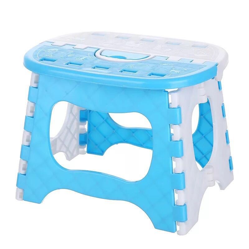 Keuken Accessoires Kleine Vouwen Krukje Multifunctionele Thuis Keuken Opvouwbare Fold Up Stepstool: Blauw