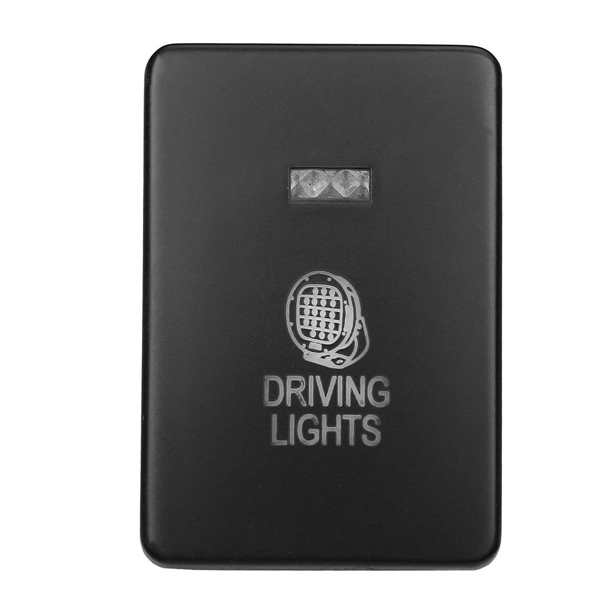 12V Car Light Push Button Fog Spot Rear Driving Light LED Light Bar Switch for Mitsubishi Mirage LA Outlander ZK Triton MQ MR: Driving Light