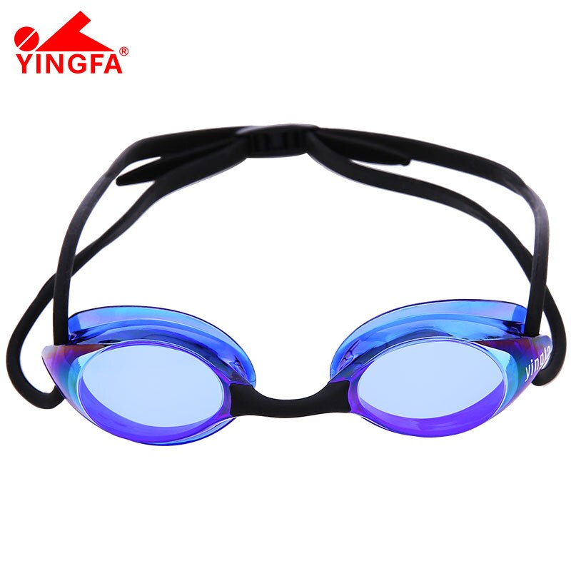 YINGFA Neue Galvanik UV Wasserdichte Anti nebel Schwimmen Brille Tauchen Schwimmen Brille очки для плавания adluts: Y340AF(V)-2