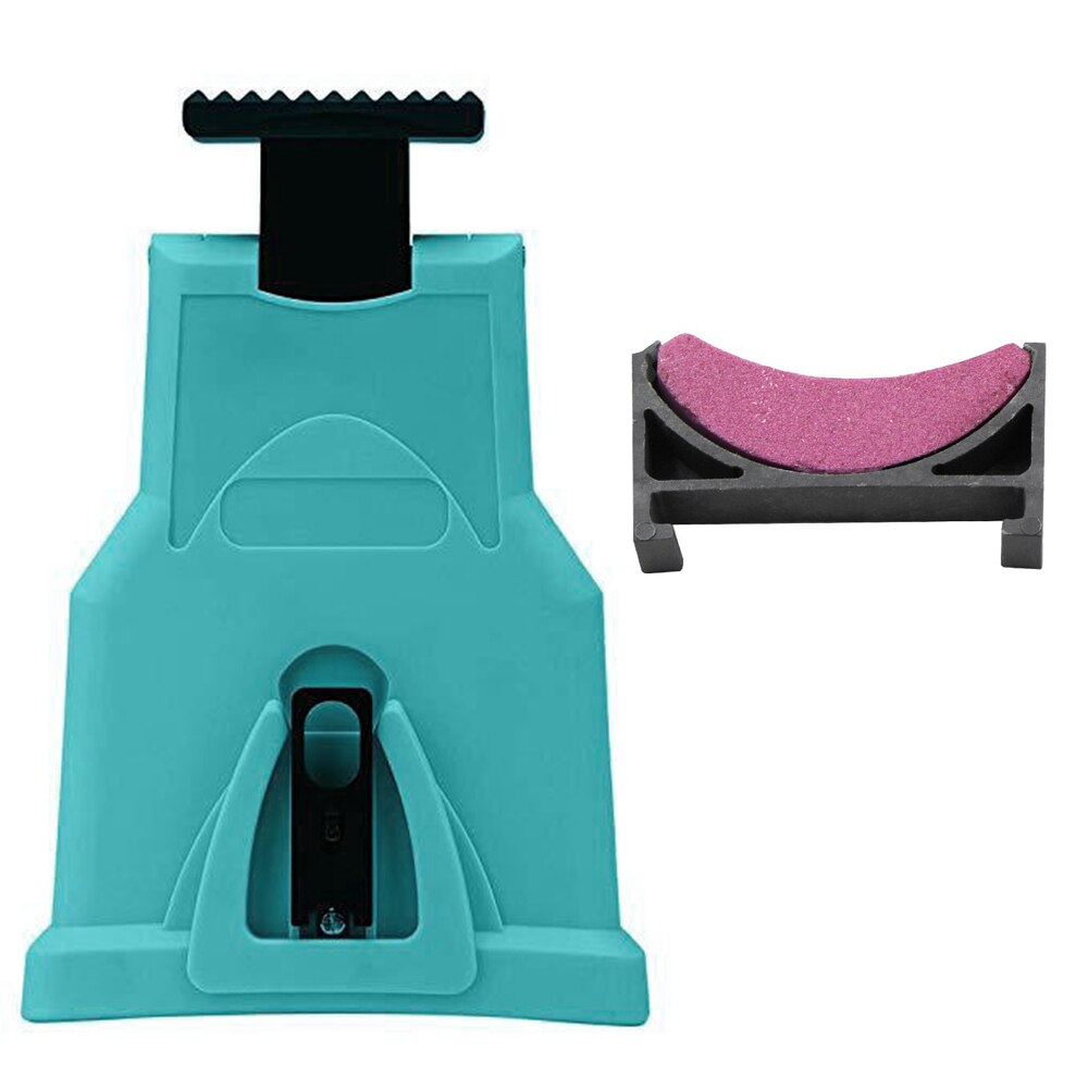 Träbearbetning motorsåg tänder slipare slipkedja med 5 st extra bryne sten slipmaskin slipverktyg