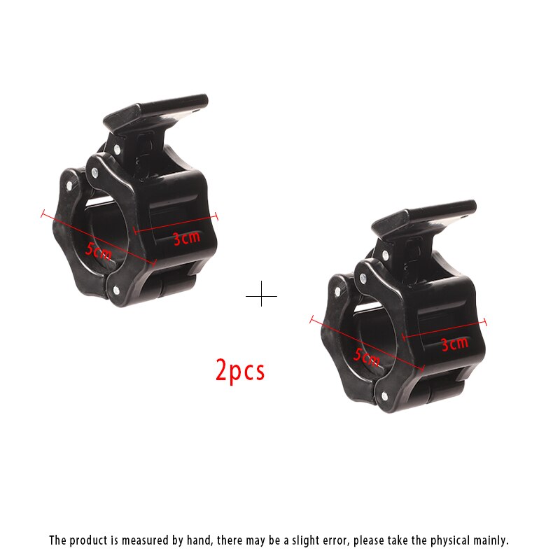 Dumbbell Ring Clip 5cm, 1 Pair, Weight Lever, Accessories 50mm Dumbbell Pliers for Gymnastics, Weight Training: GRAY