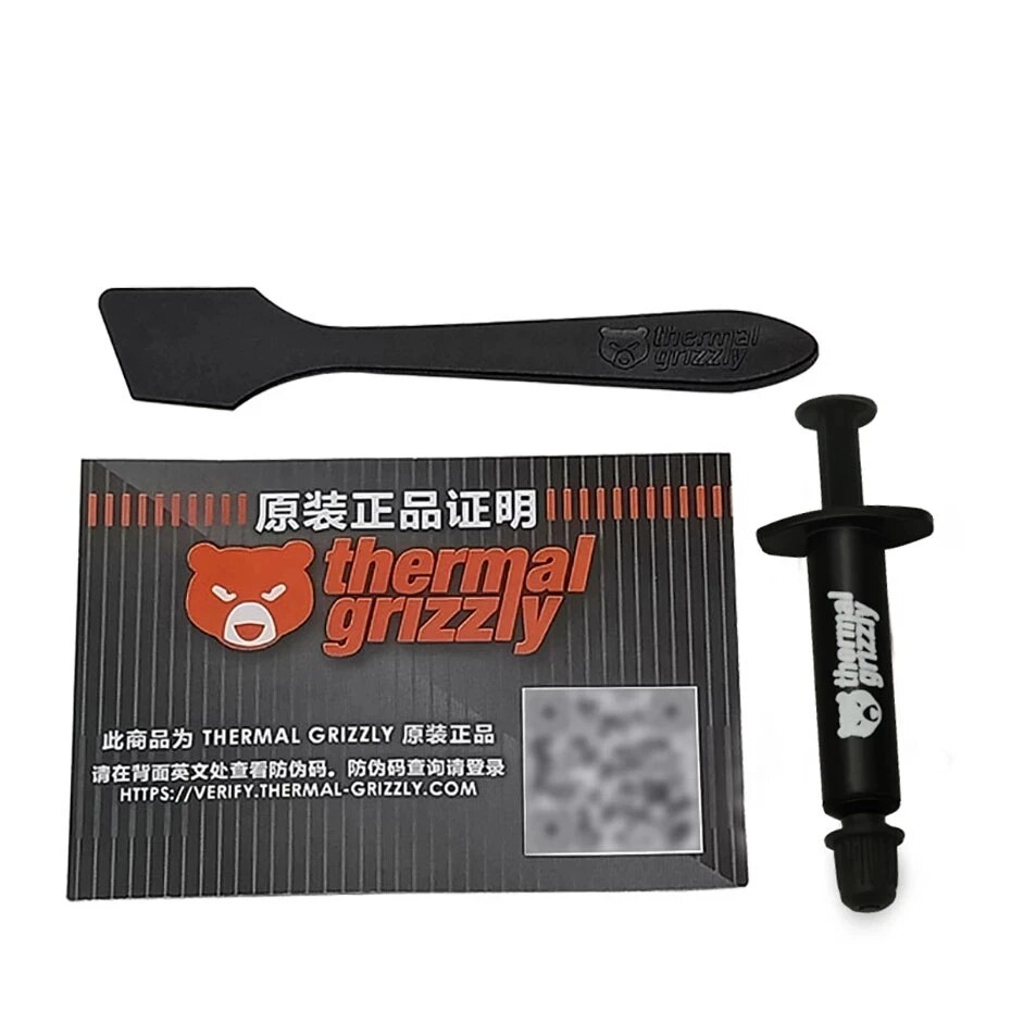 Thermal Grizzly Kryonaut 12.5W/mk CPU/GPU computer cooler AMD Intel processor silicone grease thermal paste 1g/5.5g/11g