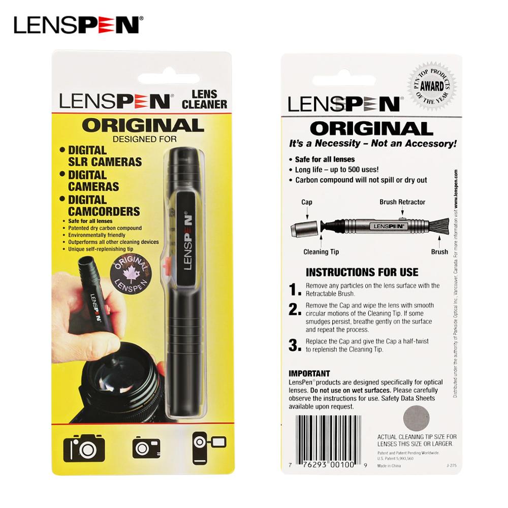 Original LENSPEN LP-1 Camera Cleaning Kit Suit Dust Cleaner Brush Wipes Clean Cloth kit for Gopro Canon Nikon Camcorder VCR