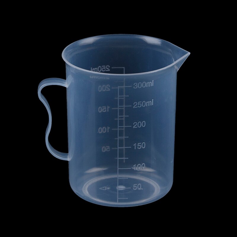 Measure Jug Pour Spout Surface Kitchen Laboratory Measuring Cup Scale Transparent Cooking Tool 250ML