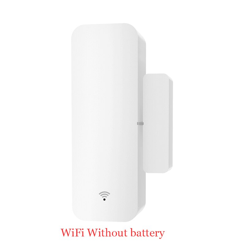 Smart Door Window Sensor wifi Wireless Open Closed Detectors With USB Recharge Port Support Alexa Google Home Notification Alert: WiFi Without battery