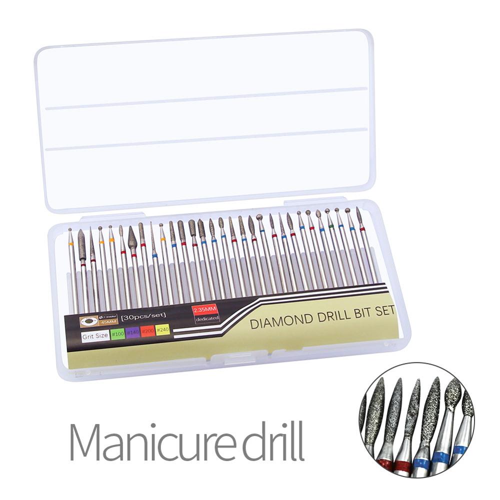 Nail Drill Bits Set Frees Bit Elektrische Manicure Pedicure Machine Elektrische Boor Accessoires Nail Gereedschap