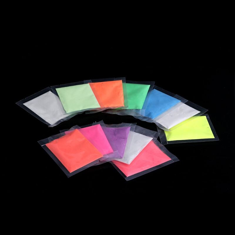 Fluorescerende superheldere glow-in-the-dark poeder glow pigment  m0xd