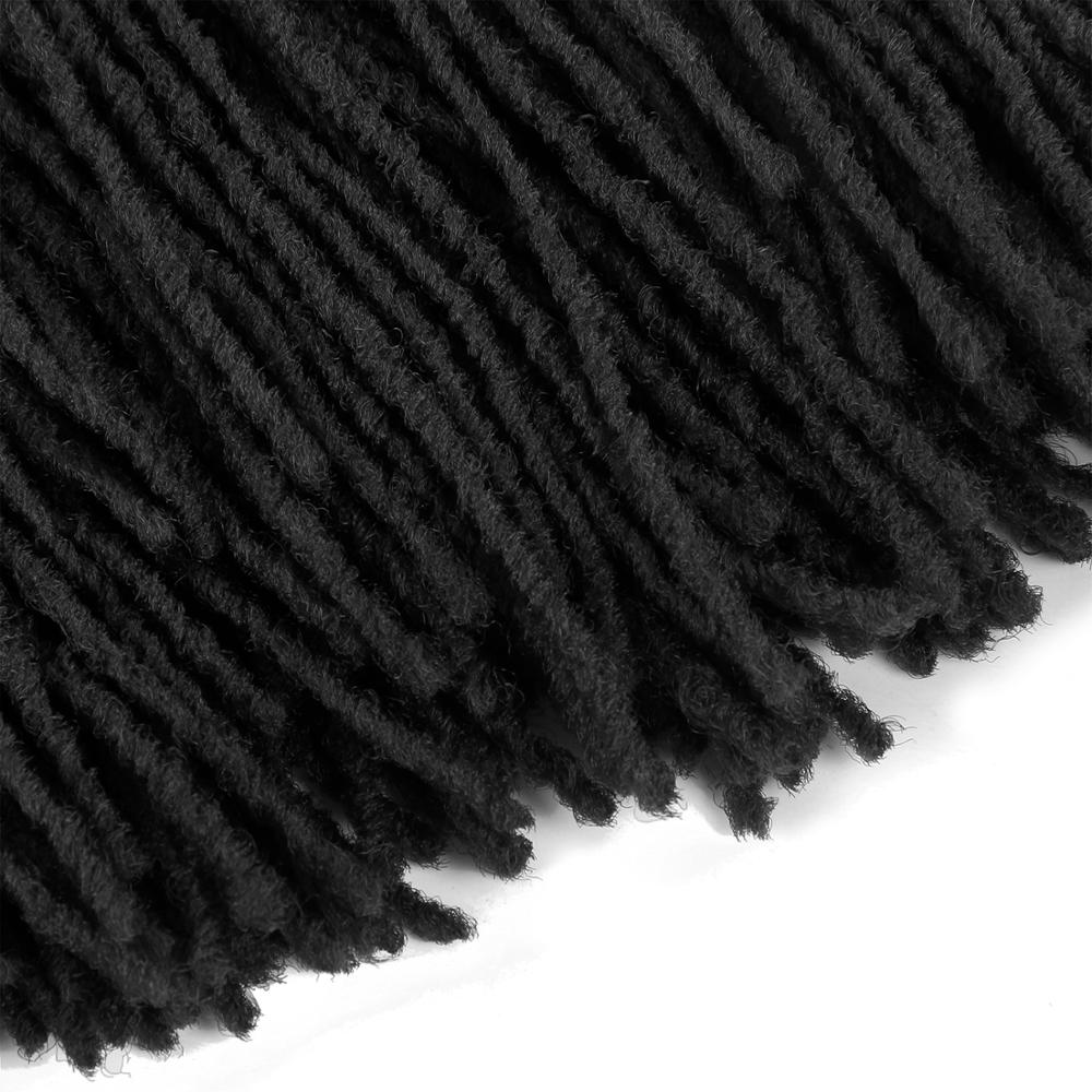 Braids Slender Straight Goddess Faux Locs Crochet Hair Synthetic Sister Locs Crochet Hair Braids Synthetic Braiding