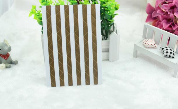 25 kpl tee itse valokuva-albumi leikekirjan kulmatarra pvc värikäs paperi kulmatarra kehys kuva koristelu 18 väriä: Valkoinen kulta